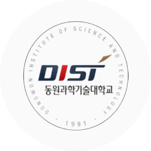 동원과학기술대학교 로고